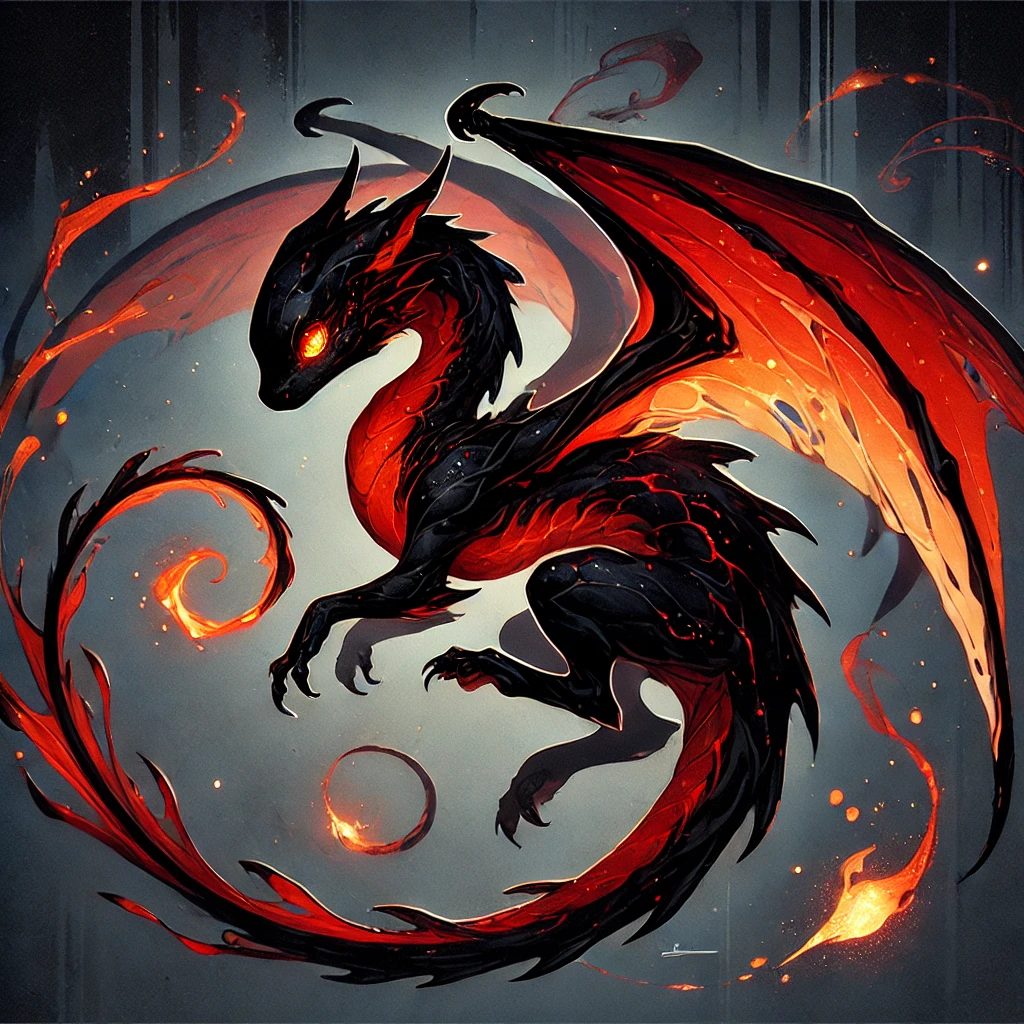 Ember, the Baby Dragon Familiar